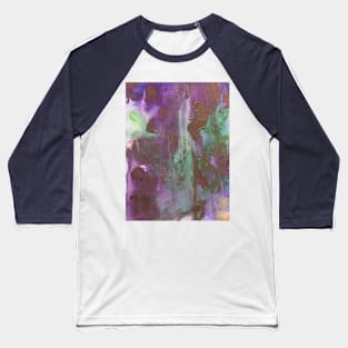 Purple Slime Oozing Around A Crystal Baseball T-Shirt